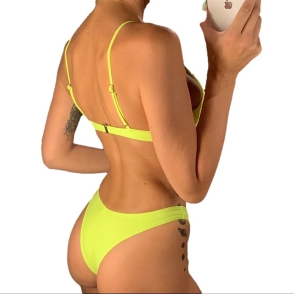 UPLIFT Me Push Up Bikini (green) - Picture 3 of 7